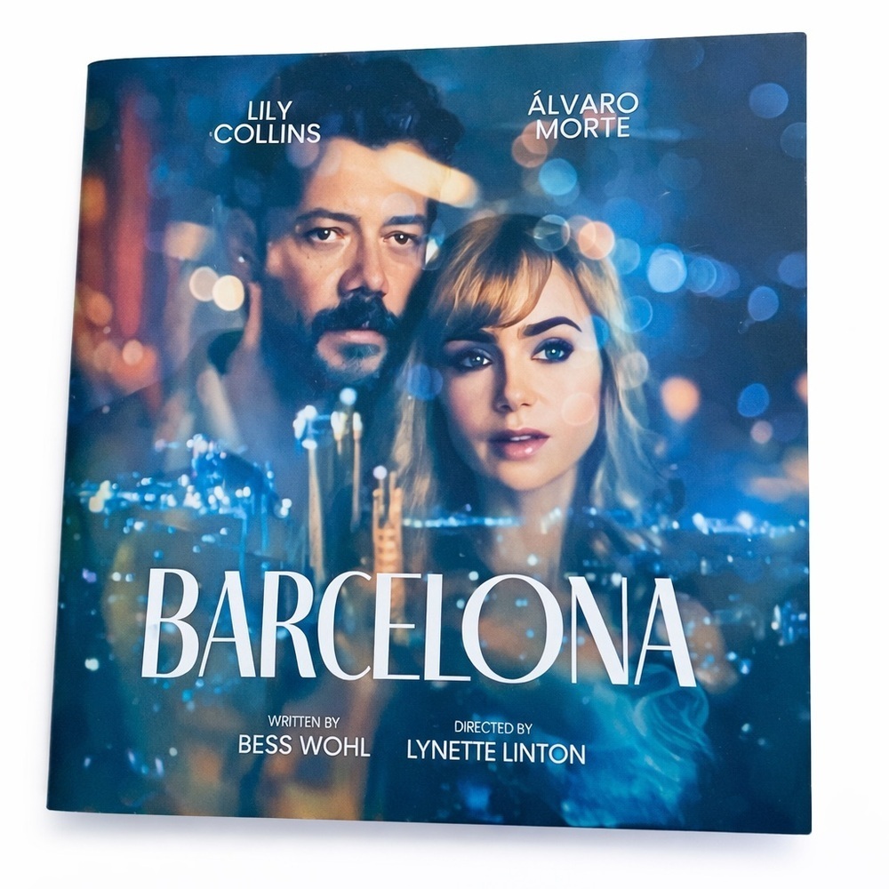 Barcelona London Theatre Programme Lily Collins Álvaro Morte Stage Play NEW